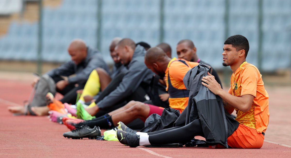 🇿🇦Bafana Bafana train ahead of their International Friendly against Sierra Leone🇸🇱 Dobsonville Stadium 🏟️ #BackpagePix | Backpagepix.com #BafanaBafana #InternationalFriendly #Football #SportsPhotography #Sports #FootballPhotography