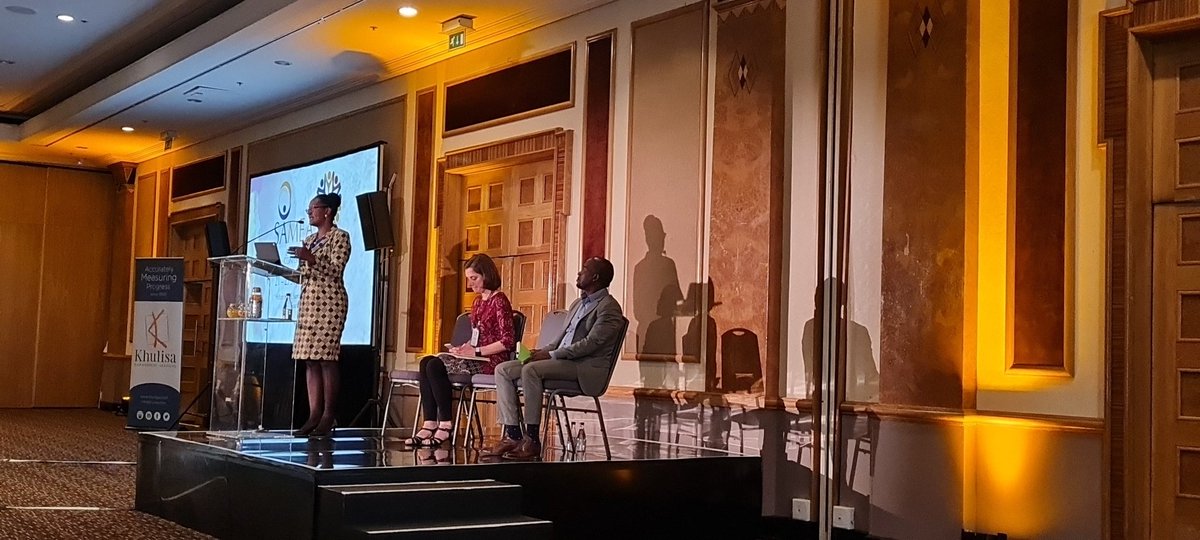 Key conference partners <a href="/UNICEF_SA/">UNICEF South Africa</a>, <a href="/DpmeOfficial/">DPME</a> and <a href="/SAMEA_ZA/">SAMEA</a> reaffirming commitment to partnerships and reflecting on key takeaways from the #SAMEAConf2022