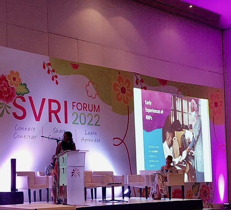 FlaviaBustreo's tweet photo. Compelling #SVRIForum2022 panel on 'scaling up: parenting & schools' chaired by @FeliciaKnaul discussing case studies in Uganda, Rwanda, Nepal, Sri Lanka, Palestine & Brazil + early lessons learned scaling programs for impact! #ViolenceResponse #EndVAW #EndVAC #EndGBV https://t.co/fUwJlUEnfH