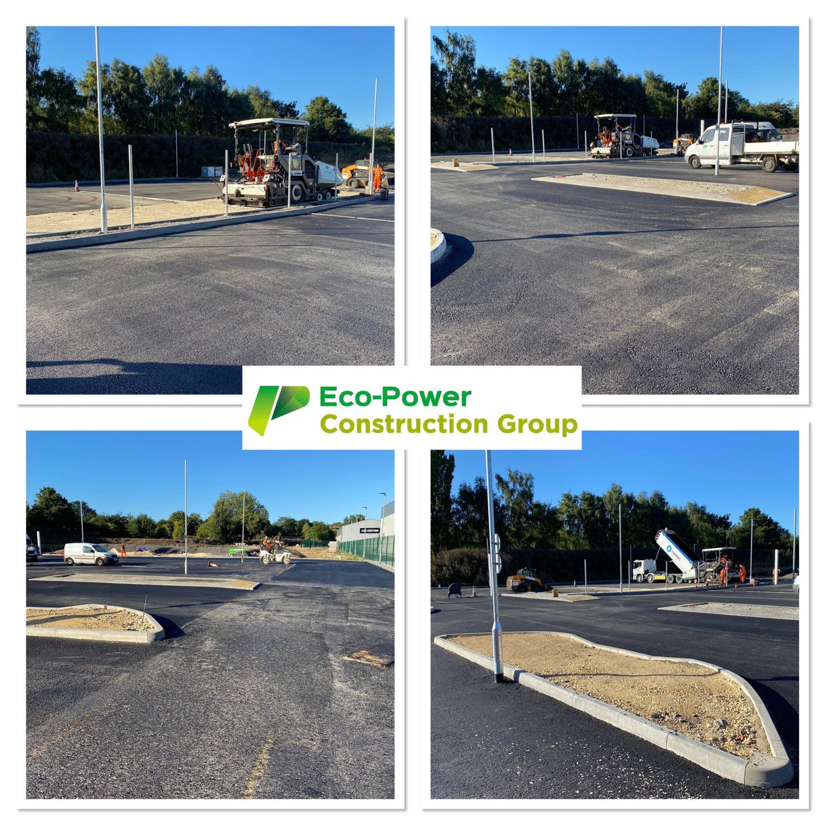 EcoConstruc22's tweet photo. @EcoConstruc22 are hard at it again for our valued client based in Wombwell.

Our Surfacing team have laid over 700T base and Binder to phase 2 of the works.

Keep an eye our next week for topping and completion of the site ready to handover to our client. https://t.co/rPAESyoRJD