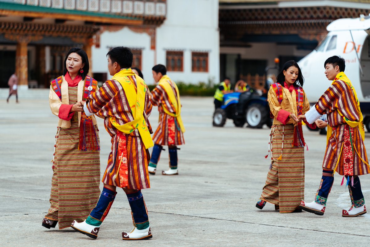 tourismbhutan's tweet photo. Into a timeless pristine land of lores; With a cool climate and warm hearts. With a deeply rooted culture with an eye on the future. Welcome back to this land of happiness and possibility. Welcome to #Bhutan  
#Bhutanbelieve #BhutanIsForYou #VisitBhutan #BhutanReopening https://t.co/4TUM0hbX7U