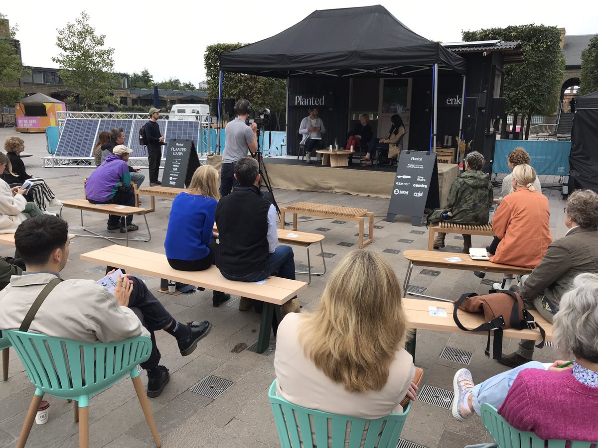 plantedtribe's tweet image. Our “Natural Abundance, unnatural waste” talks programme is underway on Granary Square @kingscrossN1C with the opening talk “Designing spaces for Nature”. Talks are free to attend. Please join us. #designfornature