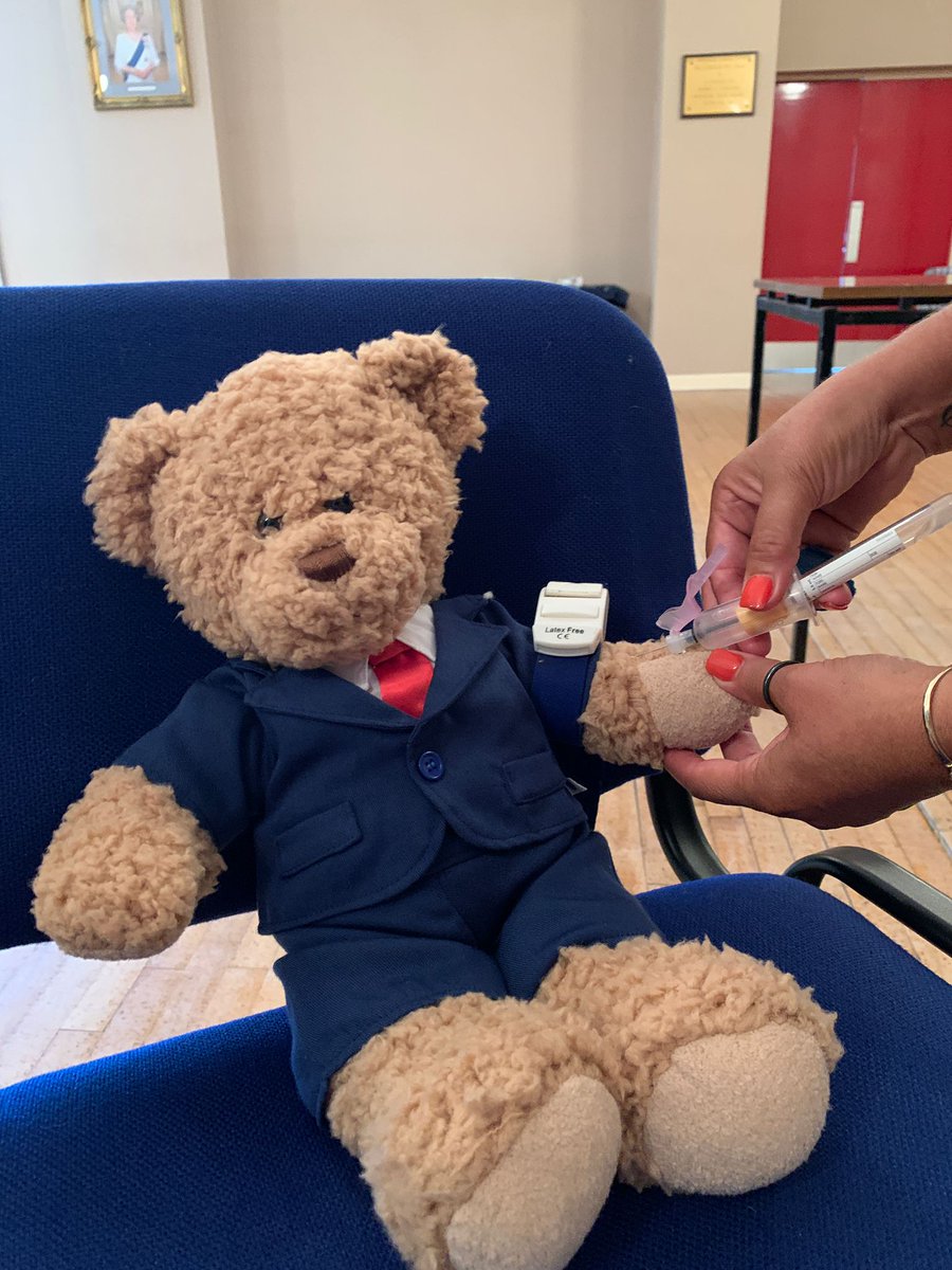 CheshirePGL's tweet photo. #Festivalfriday 

The Province of Cheshire 2027 Festival Appeal Mascot, Bailey Bear, has been to one of the many PSA Screening  Events going on throughout the Province, and as you can see, he was able to grin and bear it! https://t.co/RVt9ZbS7Bu