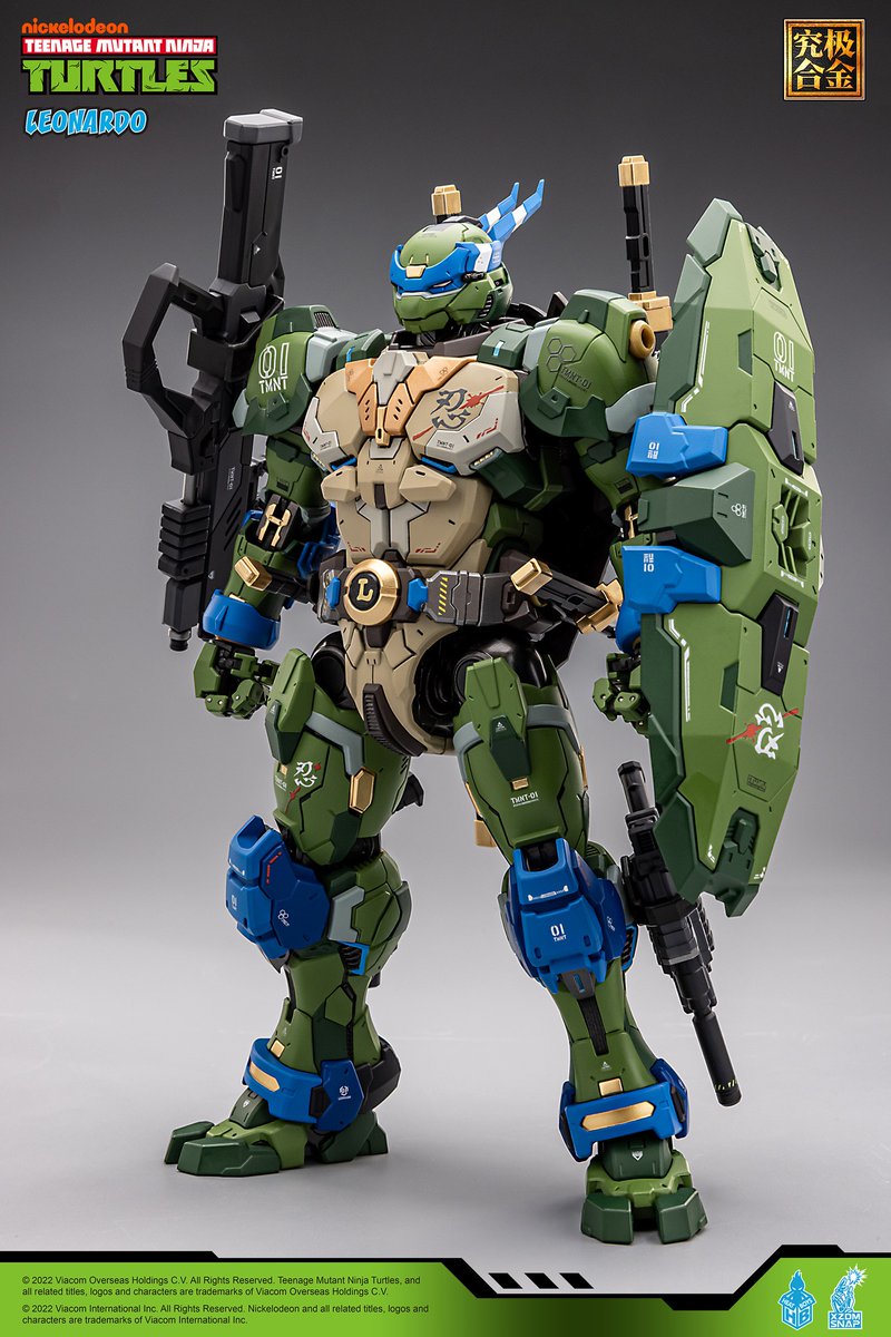 MonsieurToys's tweet photo. Leonardo / Teenage Mutant Ninja Turtles mecha par Heatboys . 23 cm - 1000gr - 115€ ... 🤪 #TMNT https://t.co/jWTxaaBiEK