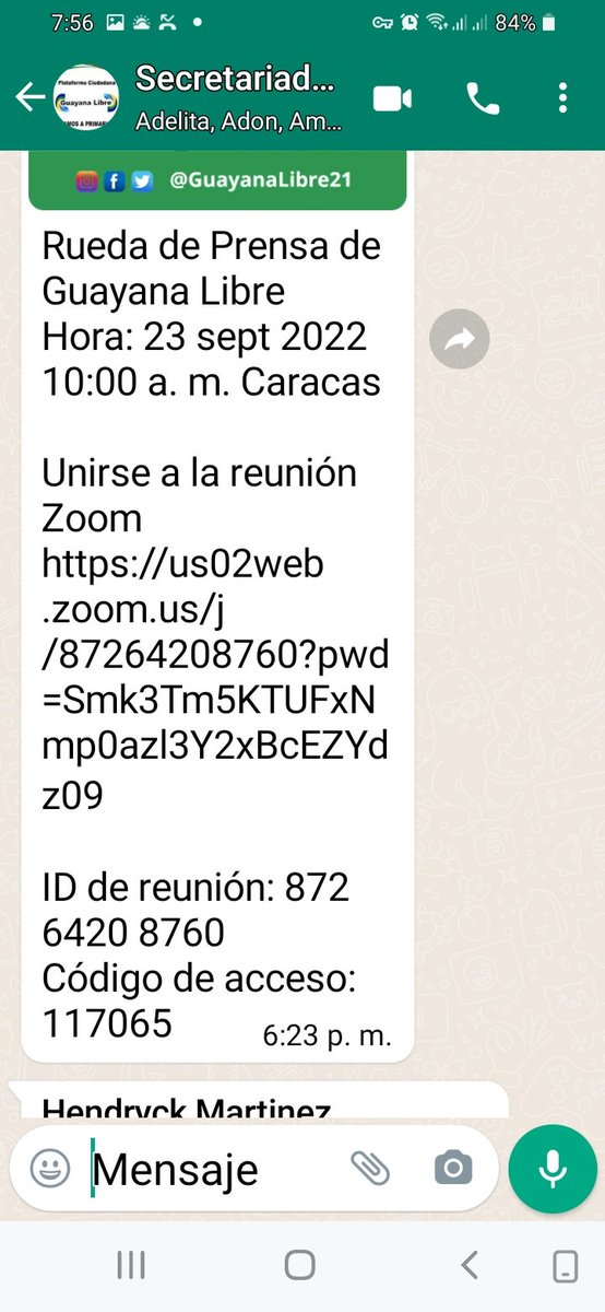hectoryb's tweet photo. La Plataforma Guayana Libre, promotora de: Regionales Plebiscitarias,Primarias Regionales para el 21N,Referéndum Revocatorio a Maduro y las Primarias Presidenciales, desde el 19A/2.021 le habla al país político y nacional que clama la escogencia de un presidenciable en Primarias. https://t.co/xqajtPTMnz