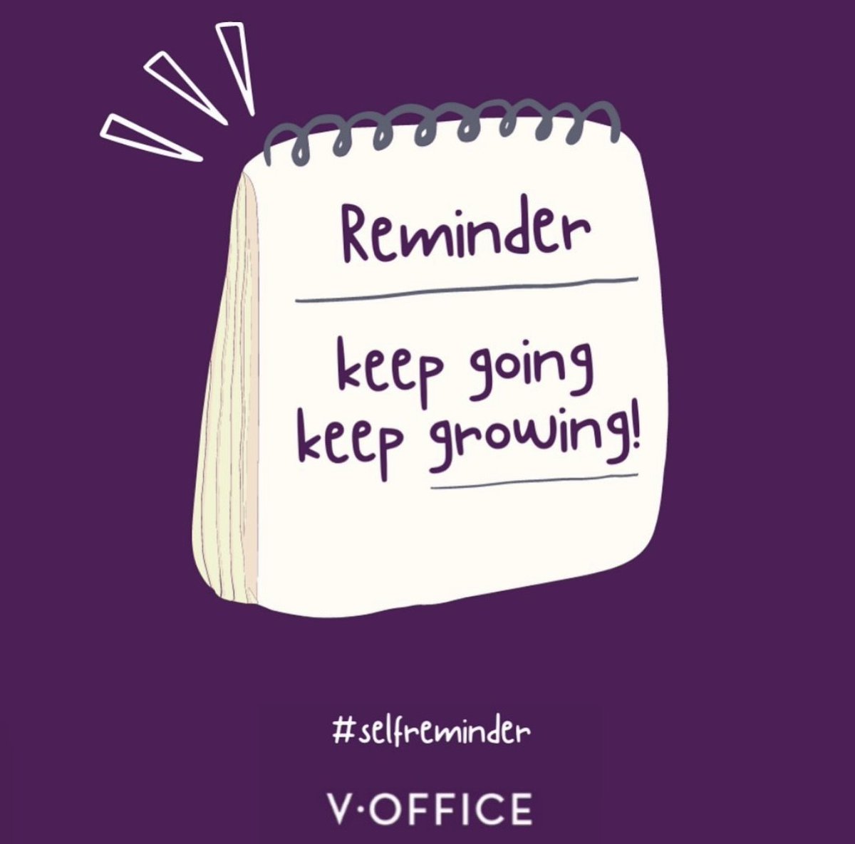 Daily reminder to keep going, keep growing! We can help you with both! Enquire today for your remote receptionist services. #business #business #londonbusiness #office #virtualassistant #centrallondon #city #startup #established