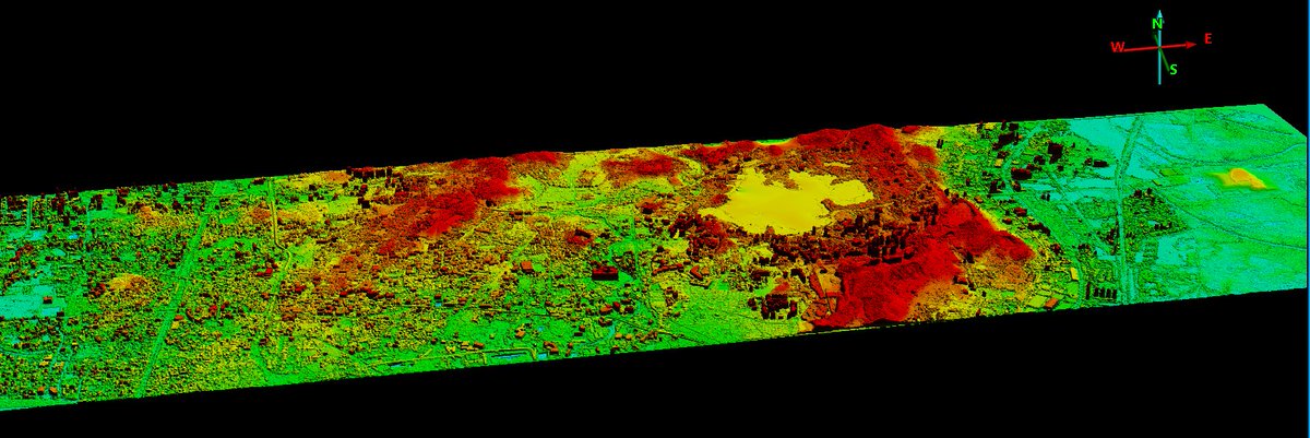 UXO_India's tweet photo. Mumbai in 3D : High resolution Digital Elevation Model generated from 50 cm tri-stereo Pleiades images. https://t.co/5RpbrIYB55