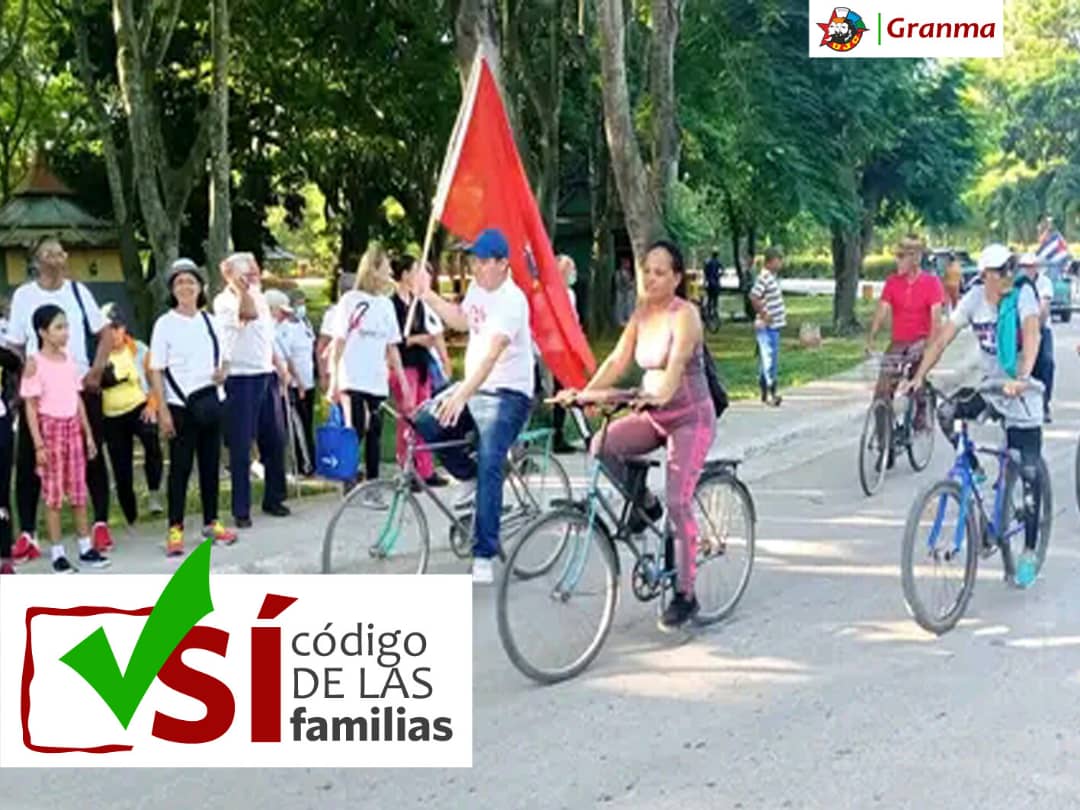 VladimirZambr15's tweet photo. El #CodigoDeLasFamilias es el sustento jurídico y legal que asegura mayor RESPETO por el ser humano. 
Por ti, por mi, por él, por ella, por todos. Porque cada persona en #Cuba cuenta. 
#YoVotoSí #ProvinciaGranma
#CodigoSi #CubaEsAmor @DiazCanelB @CapoNapoles @DrRobertoMOjeda https://t.co/XsDBVFF9Eh