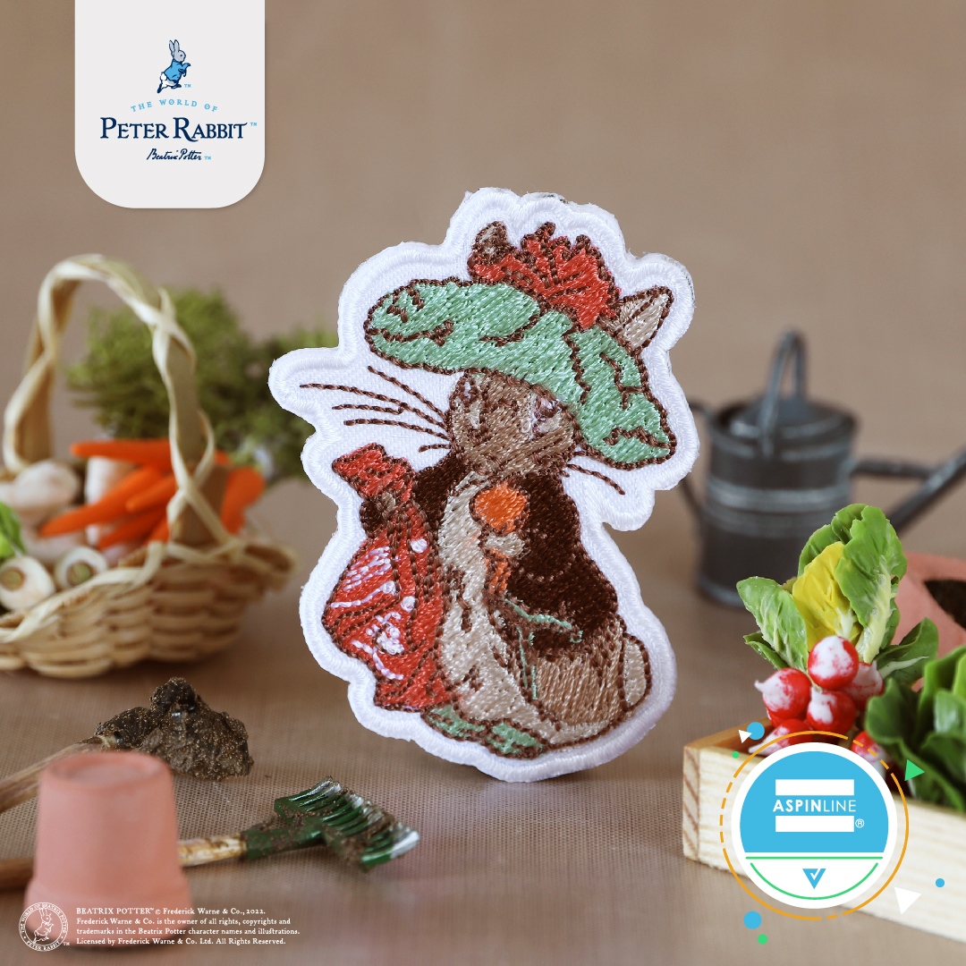 AspinlineUK's tweet photo. Benjamin Bunny Embroidered Patch
Part of the official licensed collection with @LicensePenguin @BeatrixPotter
#PeterRabbit #Aspinline #BenjaminBunnyPatch #PeterRabbitGift #PeterRabbit120 #PeterRabbitEmbroidery #BeatrixPotter #TheTaleOfBenjaminBunny #BenjaminBunny https://t.co/jTeJE7JP5M