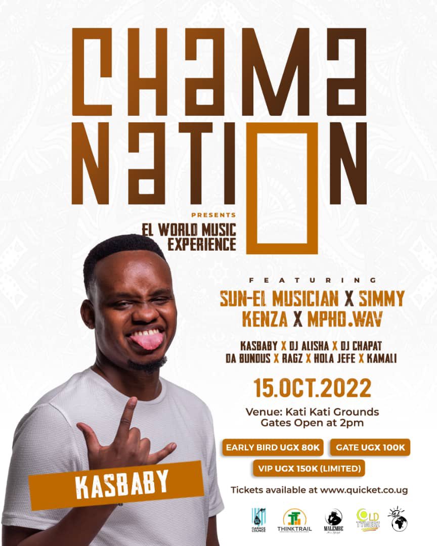 djKasBaby's tweet photo. Have your secured your #ChamaNation tickets? 
Grab your early bird tickets 👉  https://t.co/yhsxpB4H6M &amp; get ready turn up with myself alongside @sunelmusicianza, @simmymusicsa, @mpho_wav &amp; @kenzamusicsa from S.A 🇿🇦 🔥

🗓️ 15th Oct.
📍 Kati Kati Grounds https://t.co/jur0jVHR5D