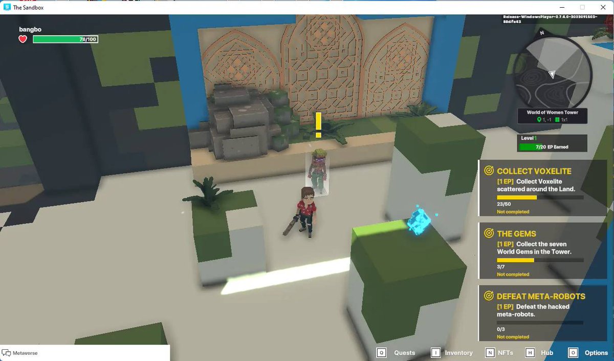 integerge200's tweet photo. @TheSandboxGame @worldofwomennft I just participated in the #SandboxAlphaS3Giveaway for a chance to win 500 SAND! Found the hidden room in World of Women Tower, check out my screenshot below!
👇 https://t.co/YPUW2pJ6HG