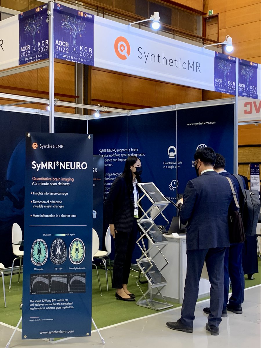 Synthetic_MR's tweet photo. We are #LIVE at the 78th Annual Meeting of the Korean Society of Radiology, KCR 2022, in Seoul, South Korea! π°π· @kcr4u
#kcr2022 #patientexperience #imaging #symri #mri #mrinetwork #neuroradiology #radiology #quantitativemri https://t.co/b0dKEj14TM