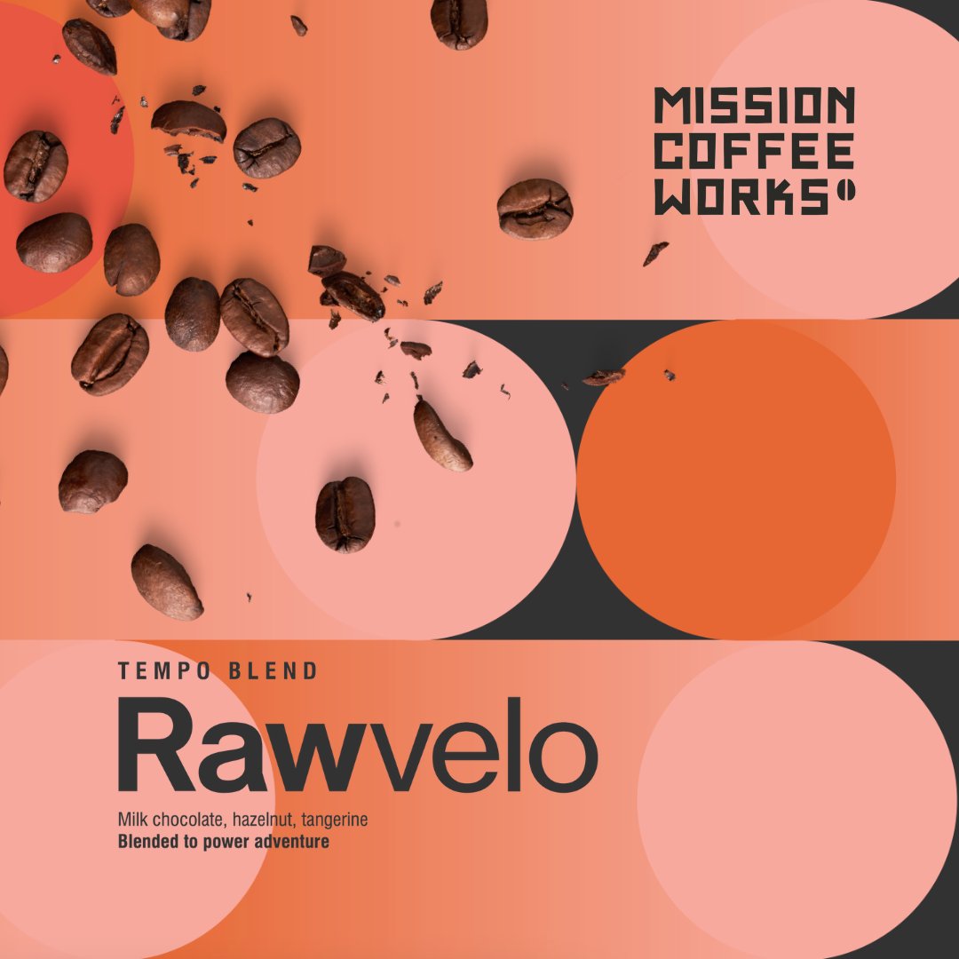 Introducing Tempo Blend Coffee! Our latest collaboration with <a href="/MissionCoffeeW/">Mission Coffee Works</a> ☕️

A smooth, great-tasting blend that works with any brewing method to make a coffee with a perfectly balanced caffeine level to boost your performance 👊

Find out more ➡️ rawvelo.com/collections/co…