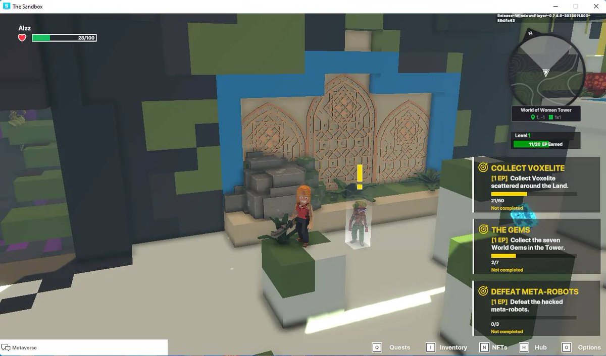 instrument644's tweet photo. @TheSandboxGame @worldofwomennft I just participated in the #SandboxAlphaS3Giveaway for a chance to win 500 SAND! Found the hidden room in World of Women Tower, check out my screenshot below!
👇 https://t.co/NcvsKUY9wN