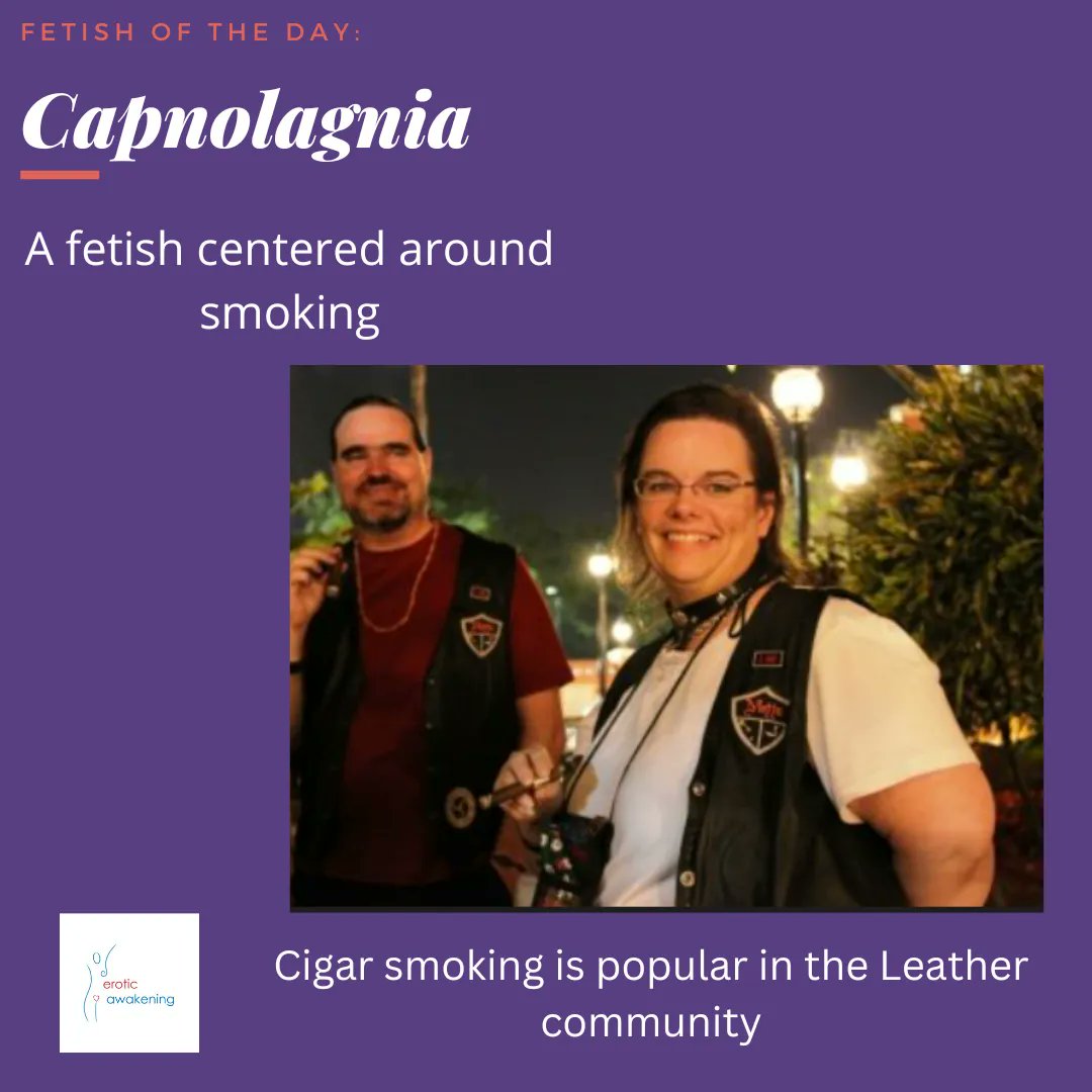 dananddawn's tweet photo. #fetishfriday #Capnolagnia #fetish #cigarplay #cigars #bdsm #bdsmplay #kinkyshit #domsub #masterslave #Leather #powerexchange #polyamory #podcast #eroticawakeningpodcast https://t.co/eam1jEmpTj