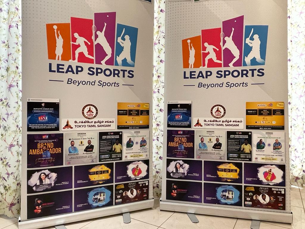 You guys have given & contributed So much for our Tamil Community in all times. Honoured to launch the roll up of Leap Sports in IIM Indore Alumni Sports day on Sep 24th. Great Going @LeapSportsDubai and @TamilTokyo