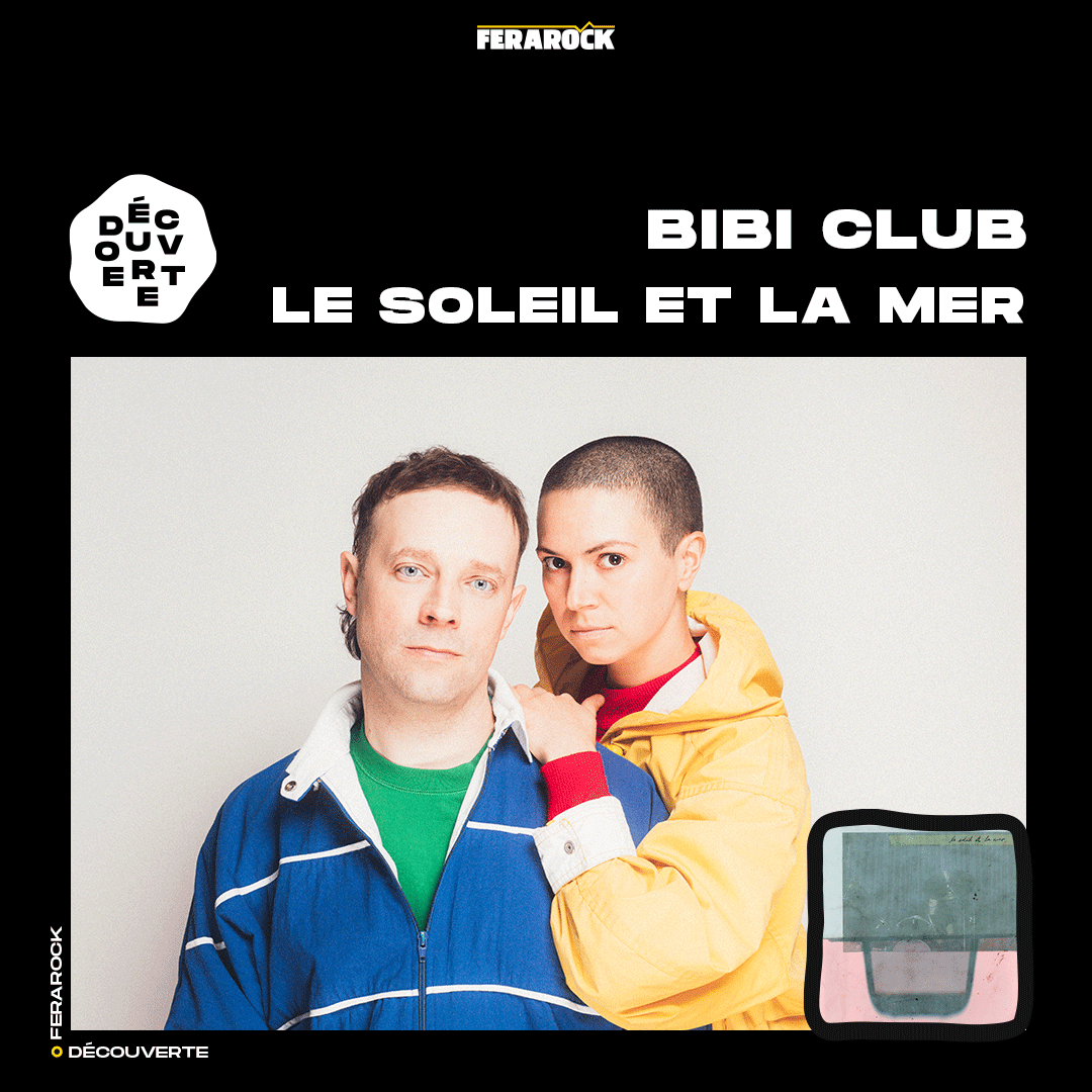 💥 Découvertes de la semaine ❤🎧
Bibi Club – 𝘓𝘦 𝘚𝘰𝘭𝘦𝘪𝘭 𝘌𝘵 𝘓𝘢 𝘔𝘦𝘳
Le 1er album de Bibi Club est un album au goût de soleil et d’embruns, chatoyant, élégant, – une fête bilingue après ce qui aura ressemblé pour nous tous à un hiver de 2 ans. 
Dispo chez Secret City
