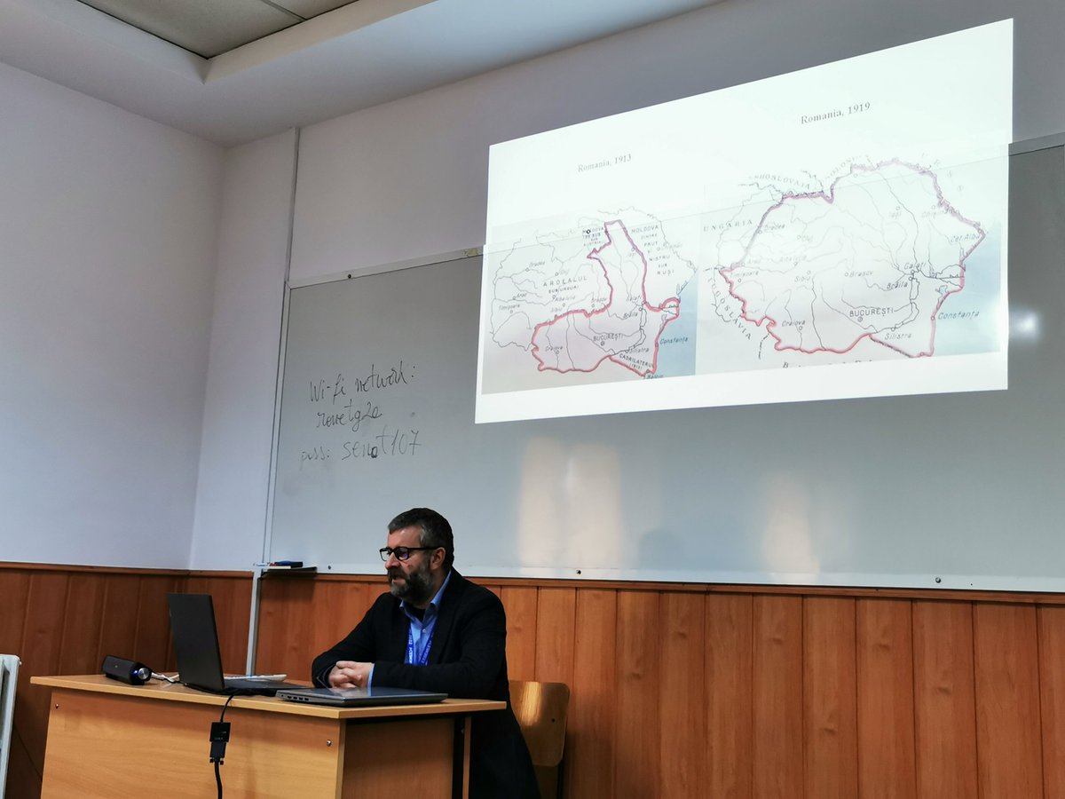 Bogdan Popa speaks about the 1919 Inter-Allied Games in Paris at the #cesh2022.