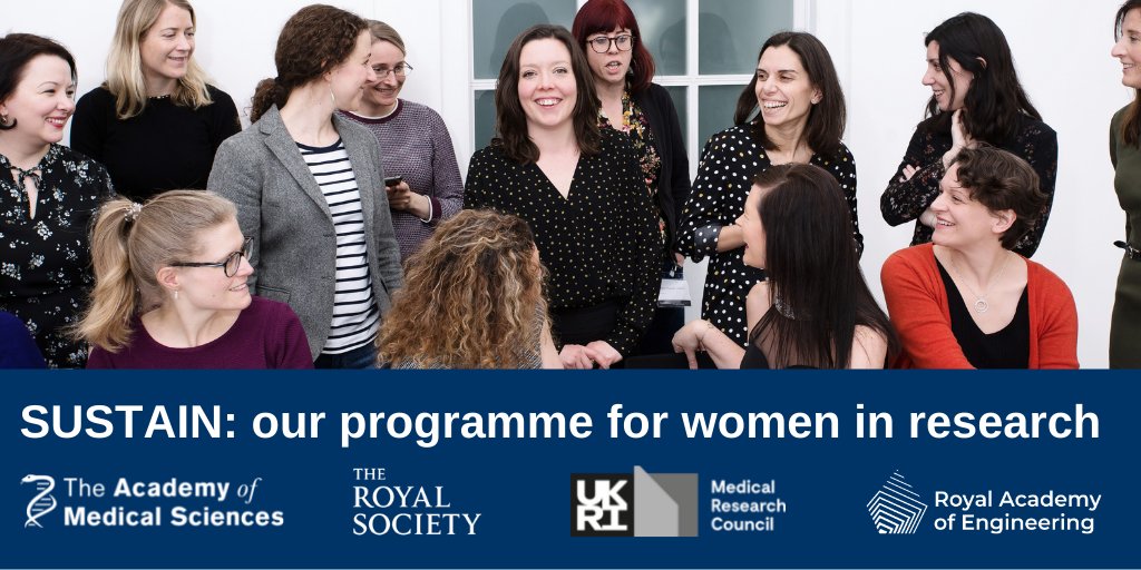 🔔FINAL CALL TO APPLY🔔

#SUSTAIN is a programme of training &amp; support to develop female researchers' leadership &amp; career potential

9 in 10 women said #SUSTAIN “helped them thrive” as independent researchers

#SUSTAIN7 deadline 4pm today

📤Apply now: ow.ly/oPFF50KCm1J