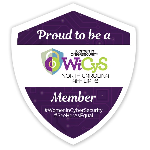 DeanneWesley's tweet image. #NCCUProud! NCCU WICYS Chapter are so proud to be a North Carolina Affiliate Member.#Go Eagles!#SupportingWomenInCyber