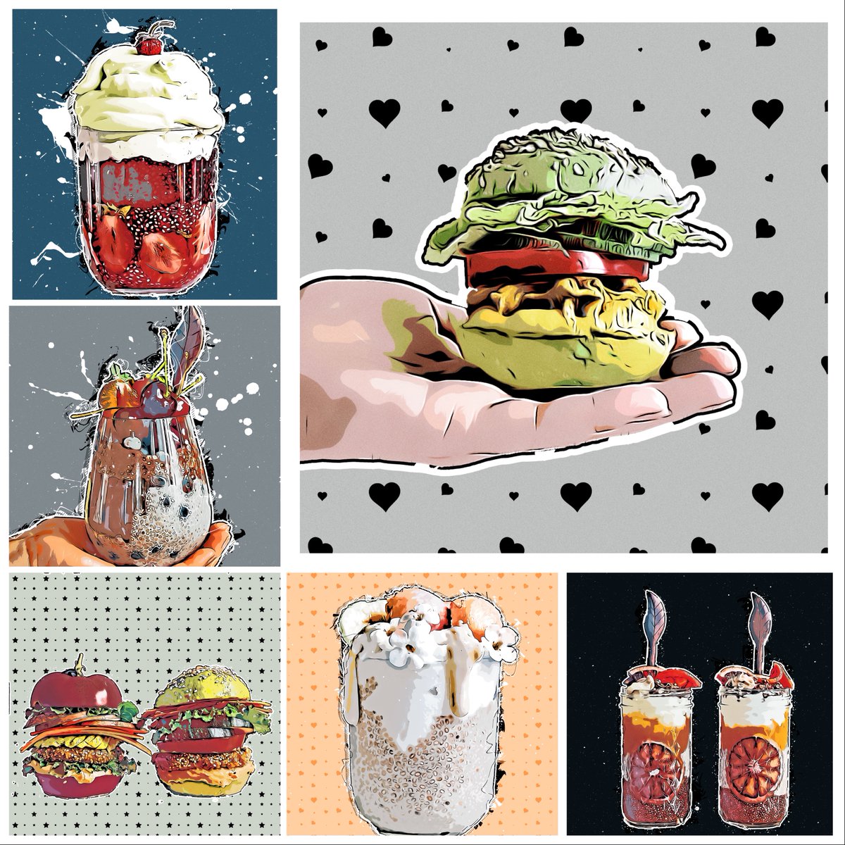 Playing with my food pics &amp; turning them into something new is so much fun &amp; I love the creative process. First pieces of "Comic Food" are now available <a href="/foundation/">Foundation 🌐</a> - more to come
foundation.app/collection/cmf…
#nft #NFTCommunity #FoundationNFT #nftart #nftartist #comic #nftphotography