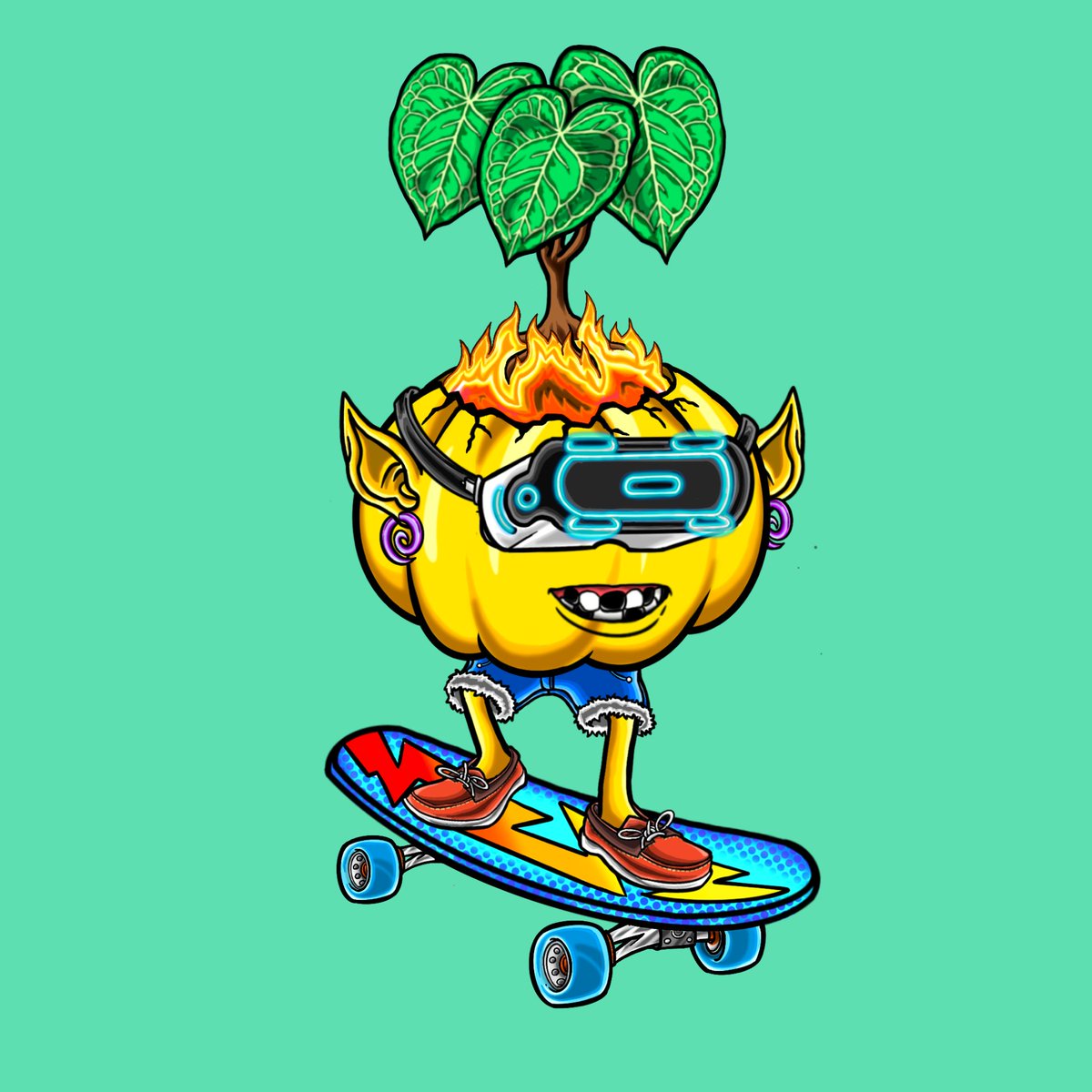 Halloween day is approaching guys ...how I love to remember it!!!

I will never get tired of it!🔥

Ready to wear your very own pumpkin? Authentic? NON-FUNGIBLE!!!❤️

#NFT #NFTCommunity #NFTs #NFTDay #ETH #BTC #BNB #Ethereum #Bitcoin #Mint #HalloweenEnds #Autumn