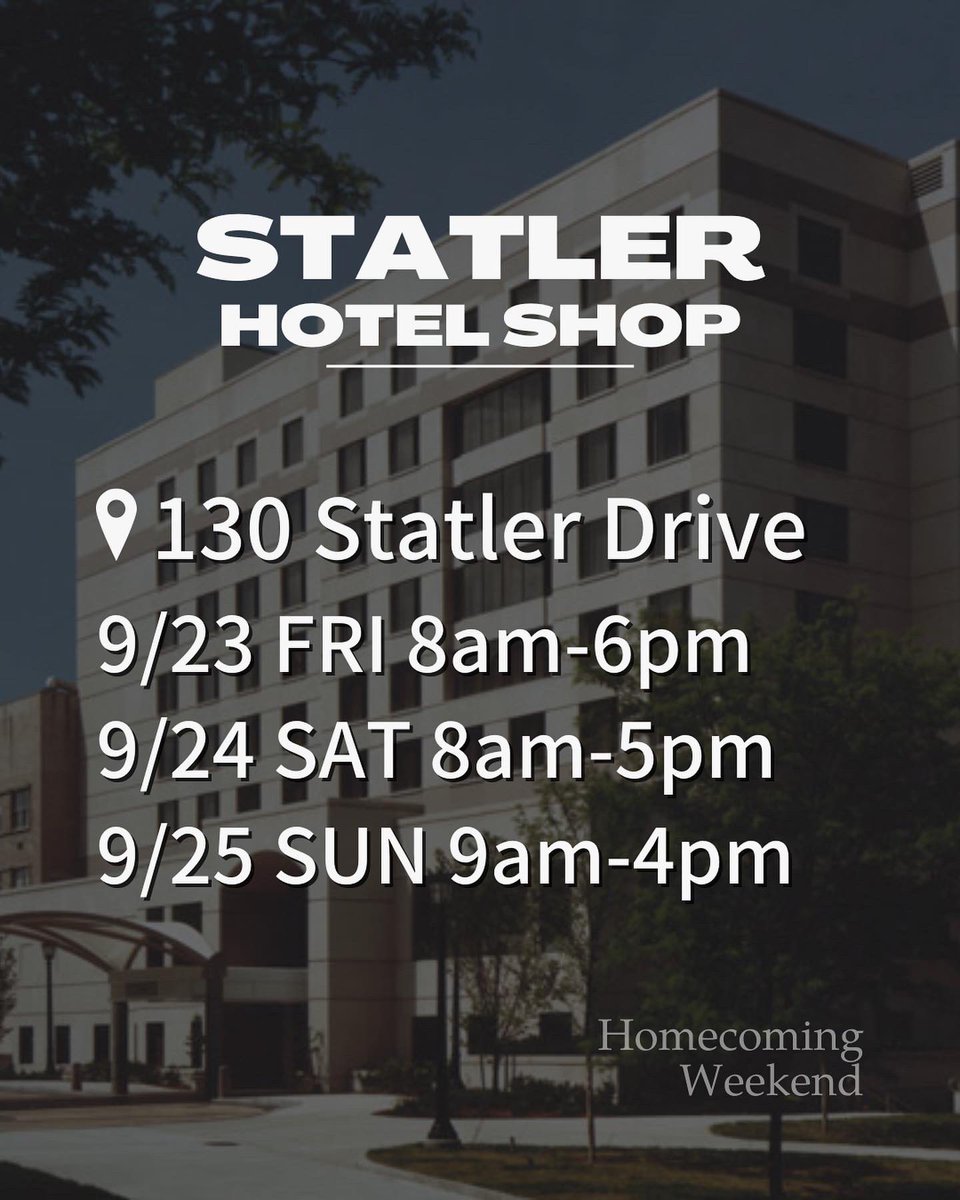 CornellStore's tweet photo. HOMECOMING 2022 is HERE! 🎉

We’re extending our business hours this weekend — stop by and visit us! #cornellstore https://t.co/Y8yHyajz2z