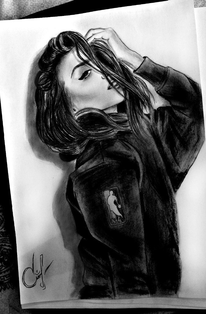 used to draw with a pencil intuitively😊