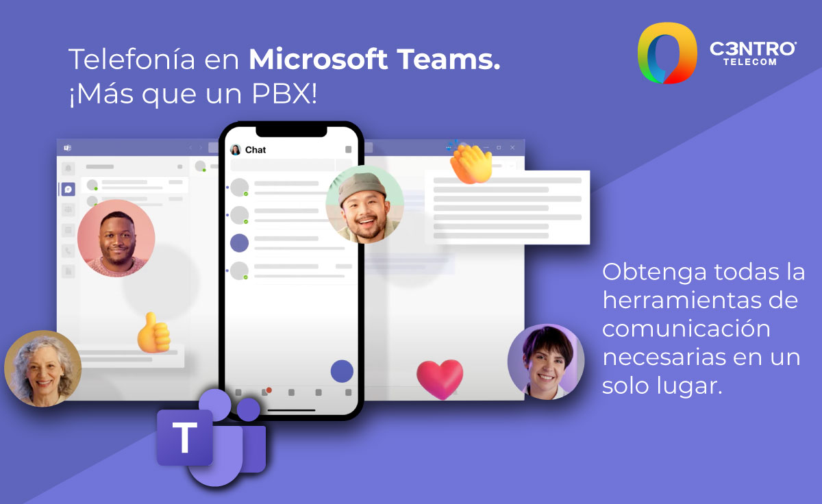 c3ntrotelecom's tweet photo. Integre las llamadas de voz a Microsoft Teams desde cualquier dispositivo ¡Siga conectado en cualquier lugar con Teams Phone! https://t.co/DAJuPY1sTm
#teamsphone #telefonoip #pbx #Microsoft #c3ntro https://t.co/uOO1DPEGAy