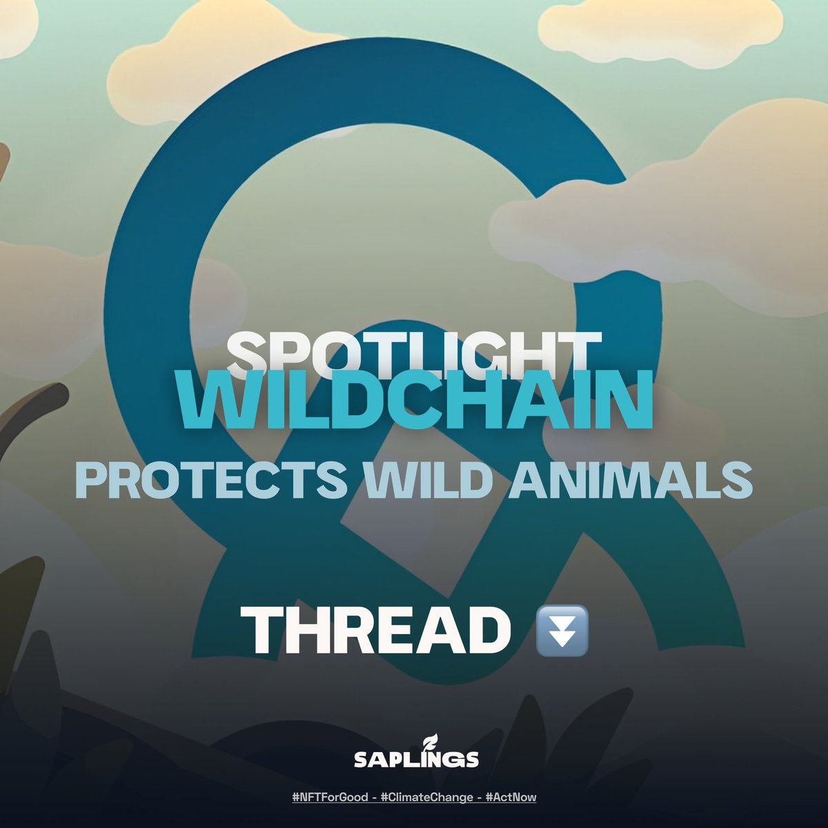 saplingsNFT's tweet photo. Back with our weekly spotlight on #NFTForGood project! 😍

Spotlight on:
@wildchainio 🐾
- A #ReFi project promoting social goods for the planet. 🌍

We talk about it more in our 🧵

#NFTCommunity #ImpactNFT
#SaveThePlanet #NFTs #ReFi https://t.co/qJhxyNuVZS