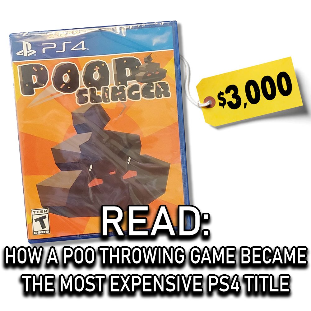 TimelessGamerN's tweet photo. "With the abundance of red flags [and] the fact that it fell on April Fool's Day, something didn't smell right" Read here: https://t.co/7ojmJvXXYq
#poopslinger #ps4 #playstation4 #playstation #indiegame #limitedrare #whatsthatsmell https://t.co/hDWery9bMl