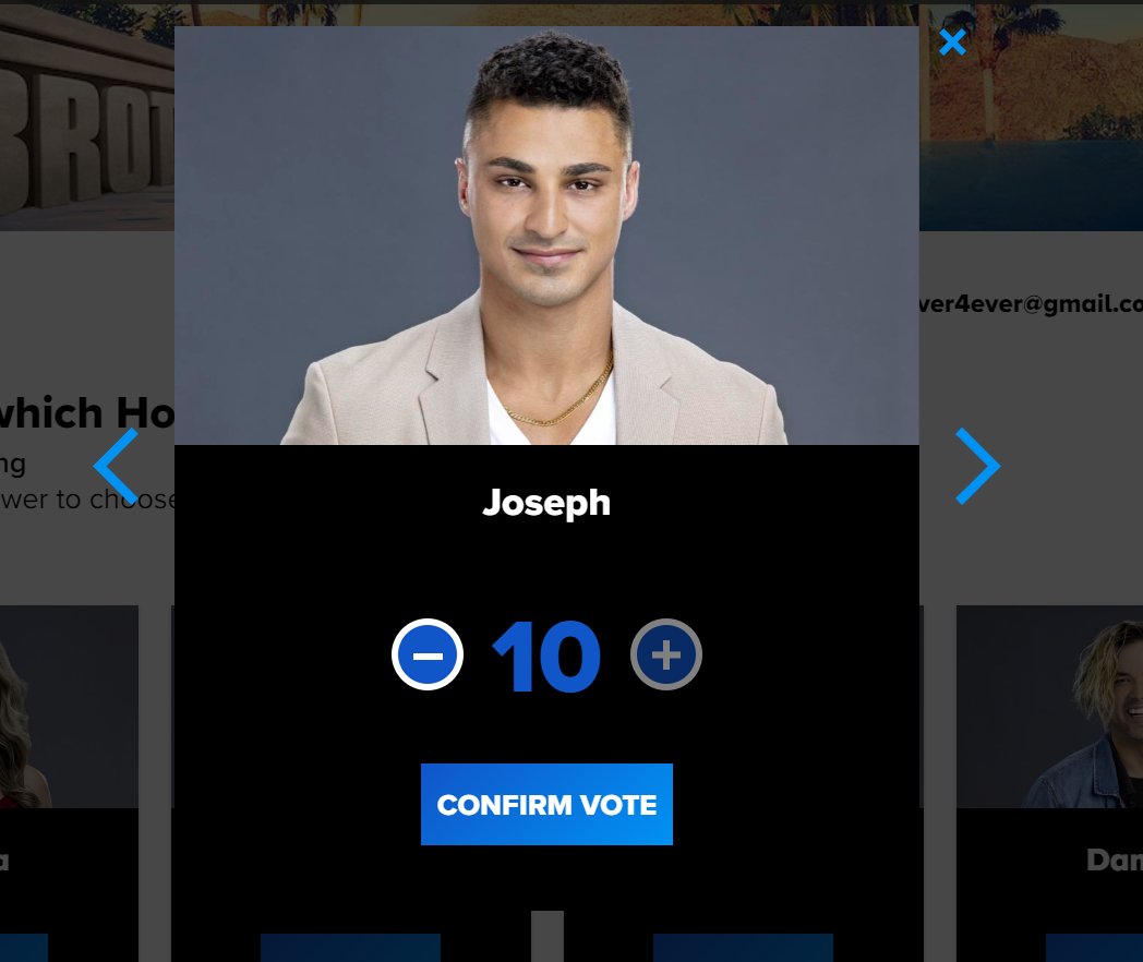 TheSpoilerGirl's tweet photo. If you haven't done so yet, vote @JosephAbdin for America's Favorite Player! https://t.co/Gr1POj816O #BB24 https://t.co/suEItCxuDY