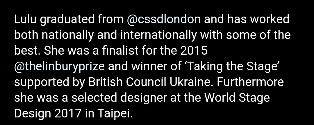 Scenographer #LuluTam’s latest is on show at <a href="/swkplay/">Southwark Playhouse</a> for ‘The Prince’ - now until Oct 8th. The play follows two characters trapped inside Shakespeare’s multiverse.