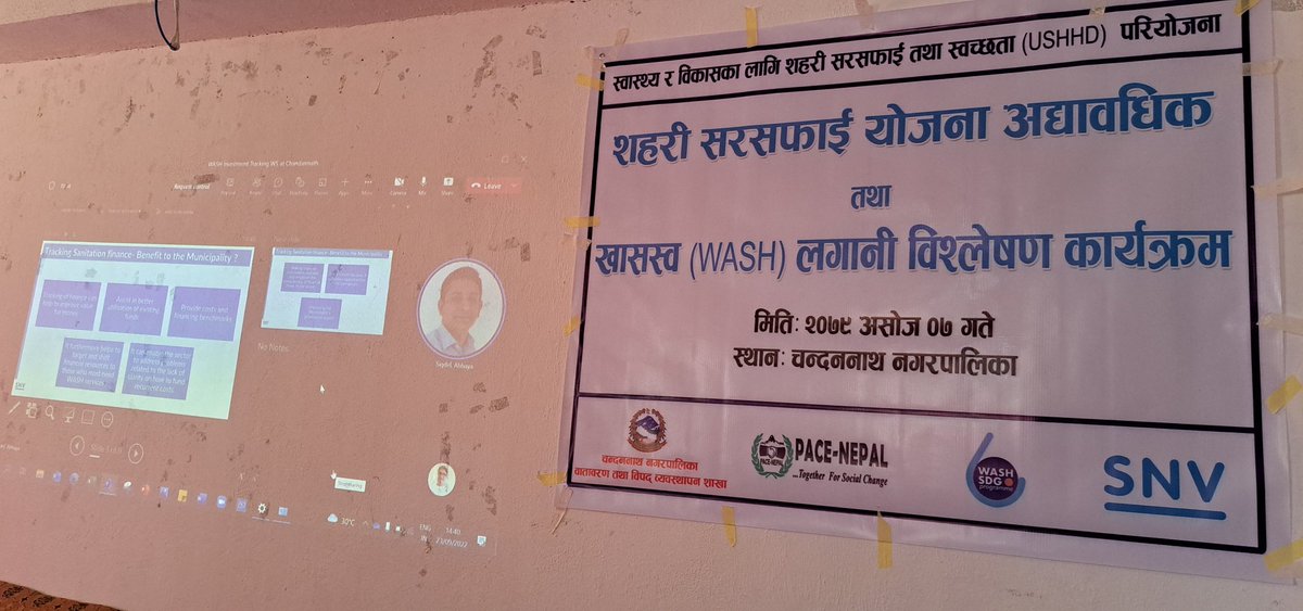 "#CitySanitaionPlan update and #WASHInvestmenttracking" Workshop completed in #Chandannath today. Also, #WASHPlan progress updated by #WASH Officer of #UNICEF . CSP workplan  will be incorporated in #WASHPLAN finalization. #WASHSDG <a href="/SnvNepal/">SNV Nepal</a> <a href="/krishnagc/">Krishna G.C.</a> <a href="/Manima402877021/">Manima</a>