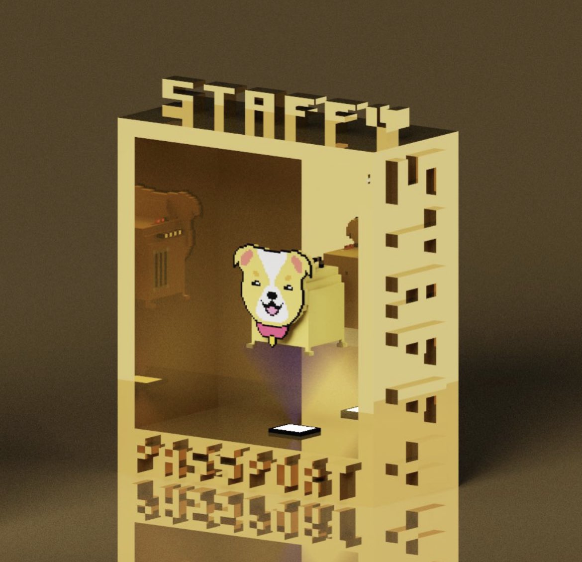 unclebobcrypto's tweet photo. Fire sale ๐ฐ on $STAFFY
Holders are over 500 now.
$50K mcap
#NFT passports almost done..
Only 200 in the series A
You will want to bag one of the rare ones..
#Superpools are coming to help you earn $STAFFY
https://t.co/wJPFU11c0W https://t.co/z7l6PTvHPK