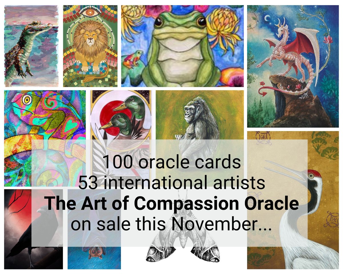 Art of Compassion Exhibition returns for VegfestUK London 2022 with Oracle Deck! <a href="/aocproject/">The AOC Project</a> 

A large (and central) part of VegfestUK London’s return this year is welcoming AOC back to run a giant exhibition, right in the heart of the event. READ MORE &gt;

london.vegfest.co.uk/2022/09/23/art…
