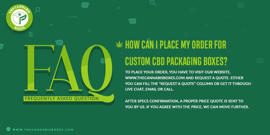 customboxinc's tweet image. To place your order, you have to visit our website, thecannabisboxes.com and request a quote. 
Learn more: thecannabisboxes.com

#customcannabisboxes #CBDcannabispackaging #cannabispackaging #customboxes #packagingideas #TheCannabisBoxes