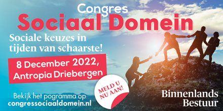 Minister Schouten belicht op 8 december tijdens het <a href="/BBnieuws/">Binnenlands Bestuur</a> congres haar plannen voor meer bestaanszekerheid, voor de korte en lange termijn. Ze zal in haar bijdrage ook toelichten hoe ze samen met gemeenten de overheid een menselijker gezicht wil geven. congressociaaldomein.nl/?utm_source=BB…