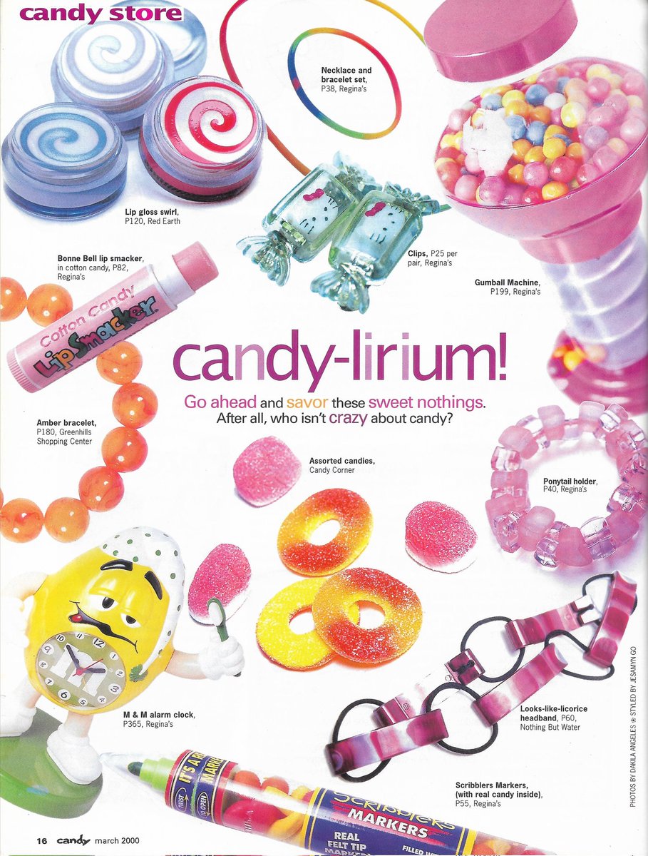 magasin archive on Twitter "‘candy store’ selections (candy, 20002001)"
