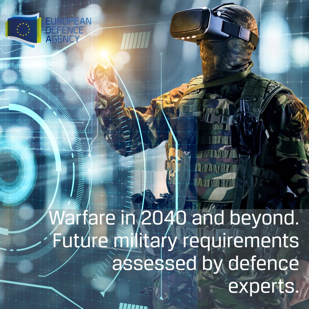 EUDefenceAgency's tweet photo. 💡 What would 🇪🇺 capabilities be if a global crisis involving #cyber attacks, #unmanned systems, or #chemical weapons took place in 2042?  

This week, EDA launched its 2nd tabletop exercise to assess the impact of future threats. 🗺️

▶️https://t.co/3GyvQeozQq

#EUdefence | 🧵⬇️ https://t.co/TbQba28WNa