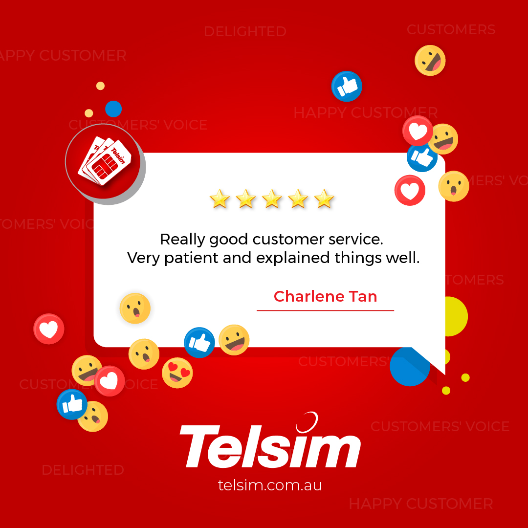 TelsimAustralia's tweet photo. Tell your friends about Telsim. Every time enjoy a seamless connection experience. Join the journey &amp; be our happy customer.
Find us at https://t.co/ncHVRu1fNA.
.
.
.
#happycustomers #customerreviews #Telsim #TelsimAustralia #Simcards #BestPrepaidPlans #simplans #Australia https://t.co/zFsNyFV8XK