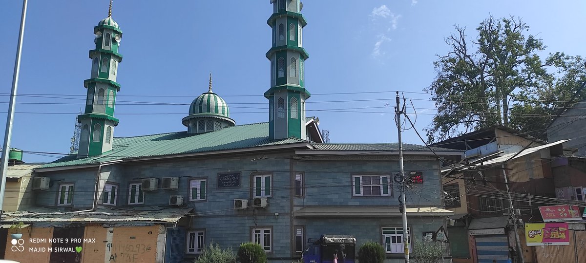 MAJID_M_SIRWAL's tweet photo. Jamiat Ahle Hadees-Jk Masjid #PeerBagh #Srinagar https://t.co/tkIk3uXueO