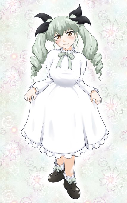 #アンチョビ生誕祭2022

「ひ、久しぶりにこういうの着てみたんだけど…」 