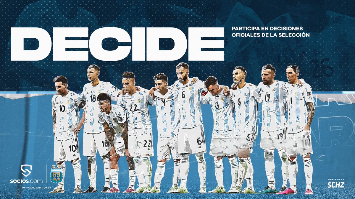 Chiliz_Arg's tweet photo. ¡HOY JUEGA @ARGENTINA!

Últimos encuentros antes de la #FIFAWorldCup🏆🔥

¿Estan listos?

$ARG ⚡️ $CHZ https://t.co/lOsiBACmly