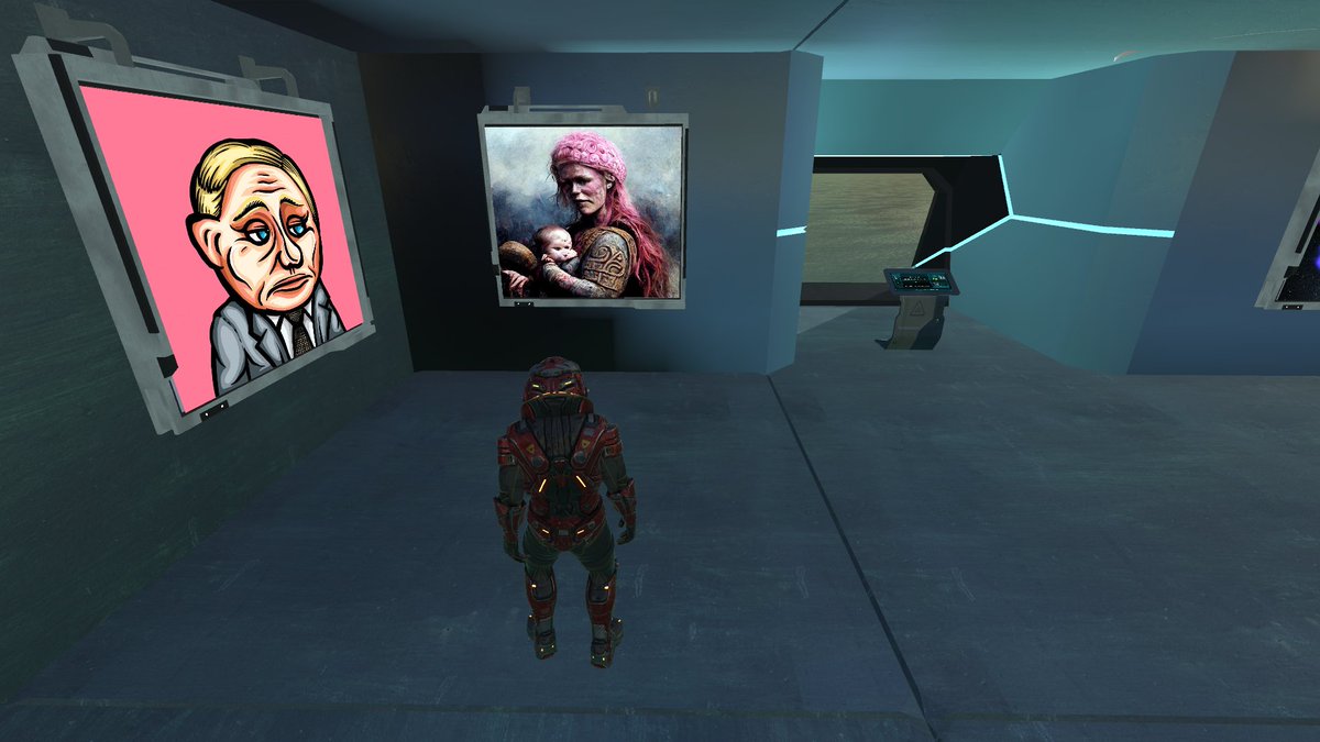 Attention all #Enjin #NFT artists!

You can now rent a spot for your NFT in the Caracin City Gallery!

Rent for 1 week is around 1.5$

Caracin City is one of many social hubs in <a href="/Pandemic_Games_/">Pandemic Games</a> SpaceCombat!

Pretty cool! 😎

#Metaverse #gamefi #NFTartwork #NFTGame #NFTartists