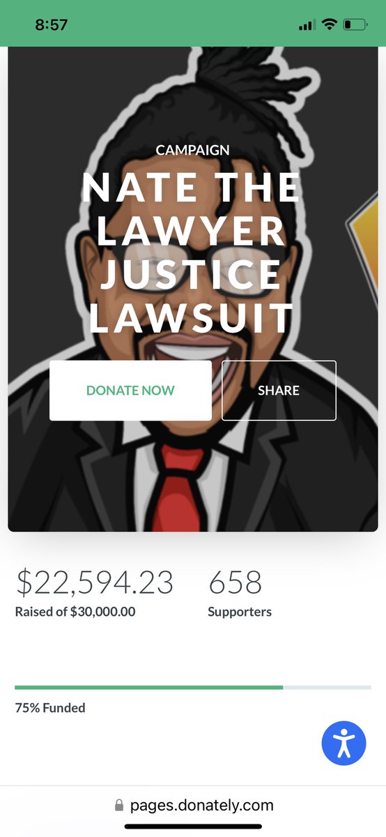 PhoenixRisingOz's tweet photo. @Burt6Gill I'm positive @NatetheLawyer will have more than enough considering $22.594.23 only in a few days. We all have to get behind him. https://t.co/RYcO5QvT2p