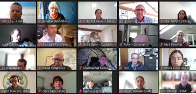 AnnabelOFS's tweet photo. New series of @LEAF_Farming Zoom surgeries
#inspiring #visionary #challenging
A powerhouse of stories from Aberdeen to Ghana
#network #innovation #IFM #LEAFMarque #education #LOFS #FarmerTime
- driving forwards Caroline's great legacy #neverforgotten https://t.co/7OBxK6kEzf