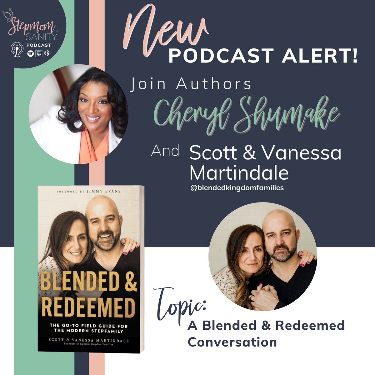 stepmomsanity's tweet photo. In Blended and Redeemed, Scott and Vanessa have provided a roadmap through the challenges unique to living in a step family. 
https://t.co/hS8bzUvS1q

 https://t.co/Na3fJdXLaN via @FacebookWatch https://t.co/Efm8fgOCwi