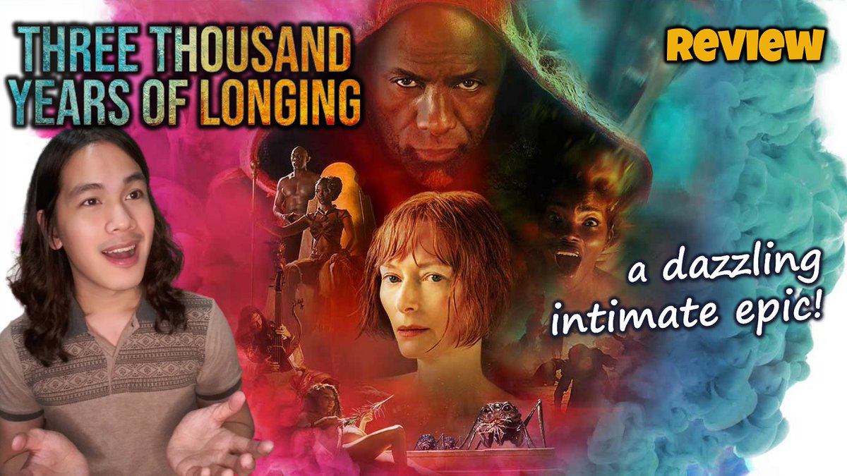 What would you wish for? George Miller's comeback features a sprawling intimate epic story that transcends through time! Non-spoiler review of #ThreeThousandYearsOfLonging👇
youtu.be/qncXW6fb-YI
youtu.be/qncXW6fb-YI
#IdrisElba #TildaSwinton #Djinn #QueenofSheba #KingSolomon