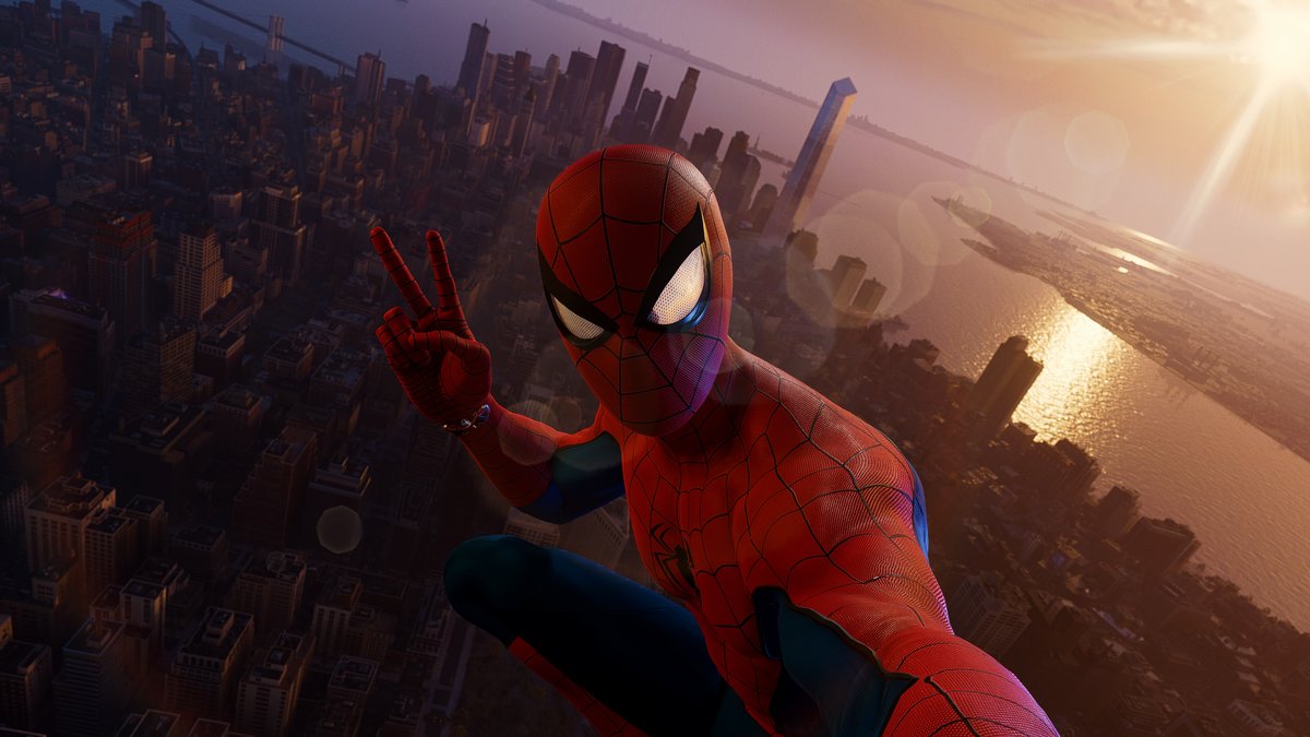 zavvi's tweet photo. Were Celebrating #SpiderManWeek  by replaying the fantastic #SpiderMan (2018) We're addicted to capturing Spidey in photo mode! 📷

Share your best Spider-Man Photo Mode pics in the comments below! Best one may get a feature! 😉 🕷 https://t.co/MZosteAq4D